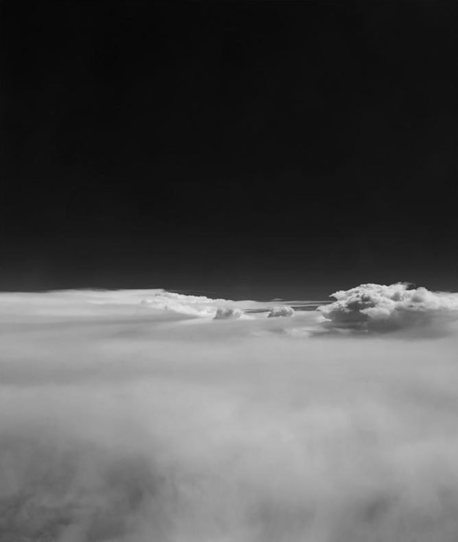 The Sea Above — B&W photograph from Dans les Nuages series